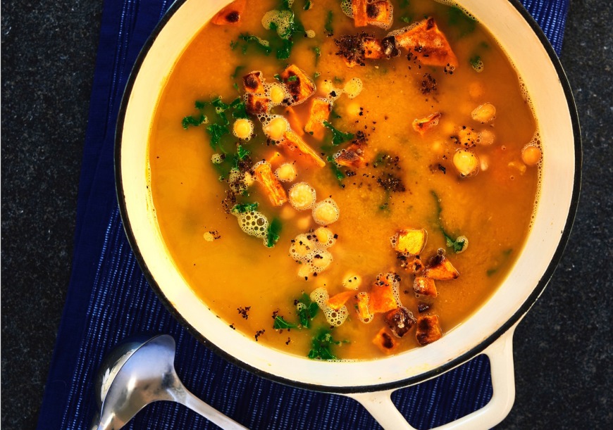Chickpea And Kale Soup Chickpea And Kale Soup